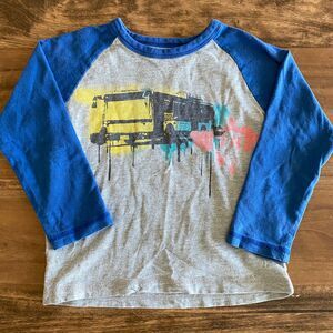 Tea Collection Firetruck Raglan Tee Boys' 4